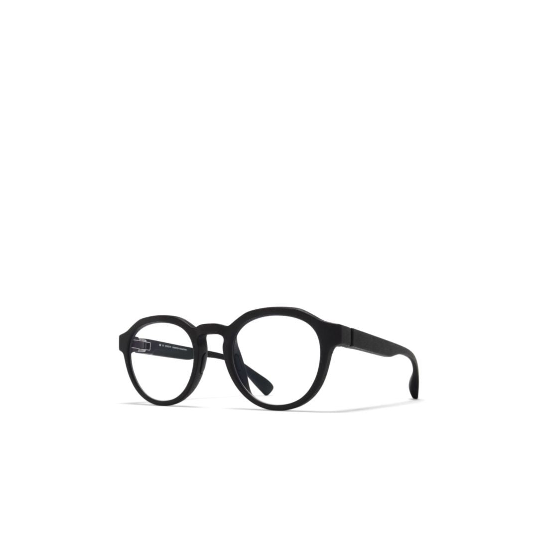 Mykita Black Jara Matte Round Sunglasses
