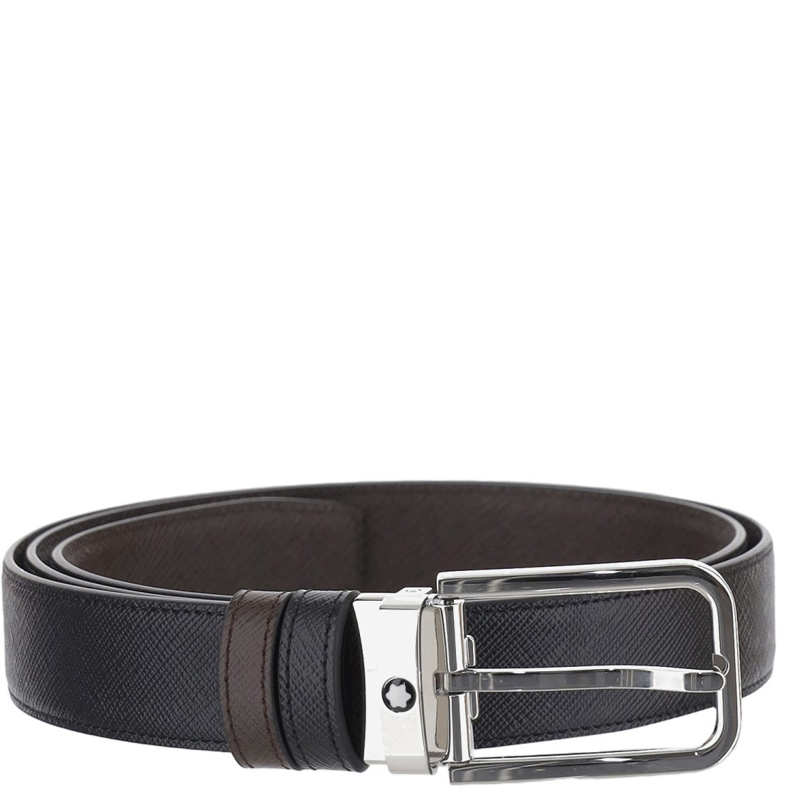 Montblanc Reversible Embossed Leather Belt