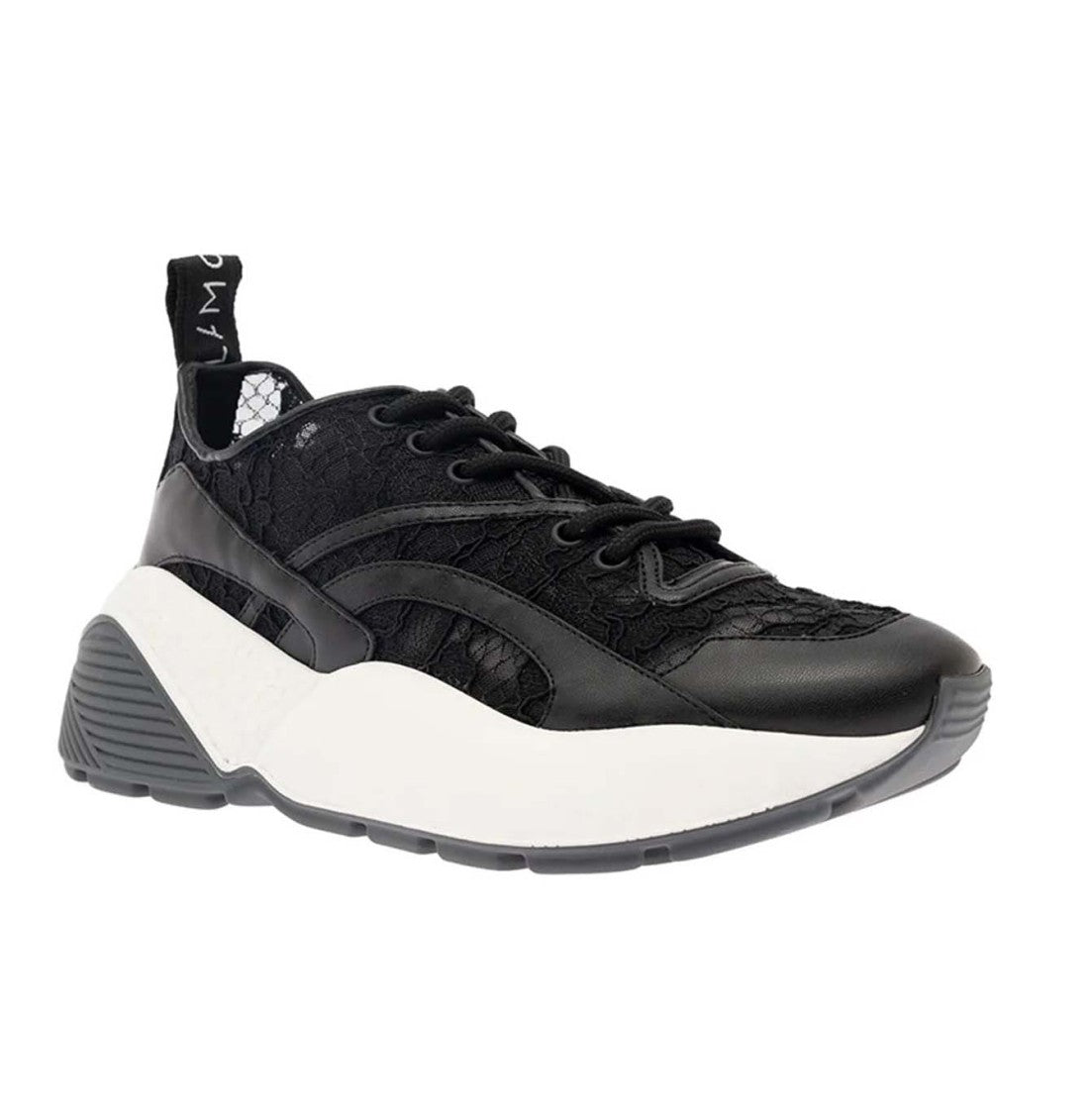 Stella Mccartney Textured Black Sneakers