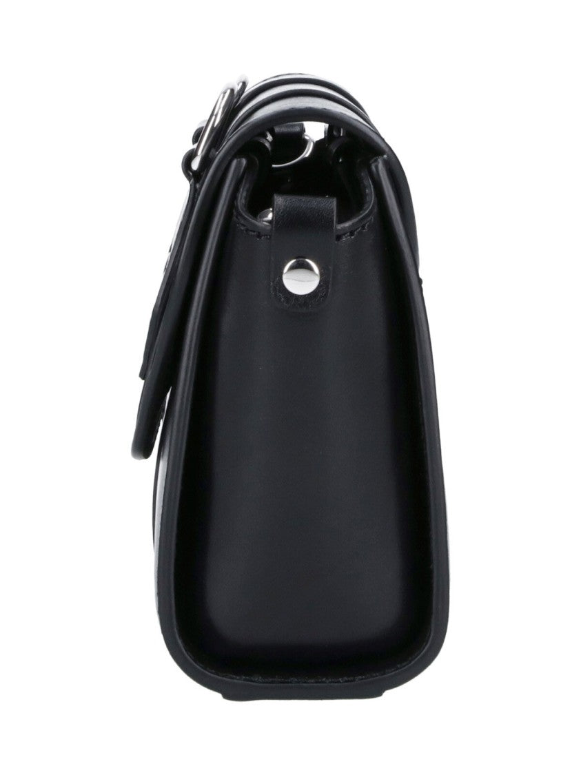 Vivienne Westwood Black Kimmy Calf Leather Shoulder Bag
