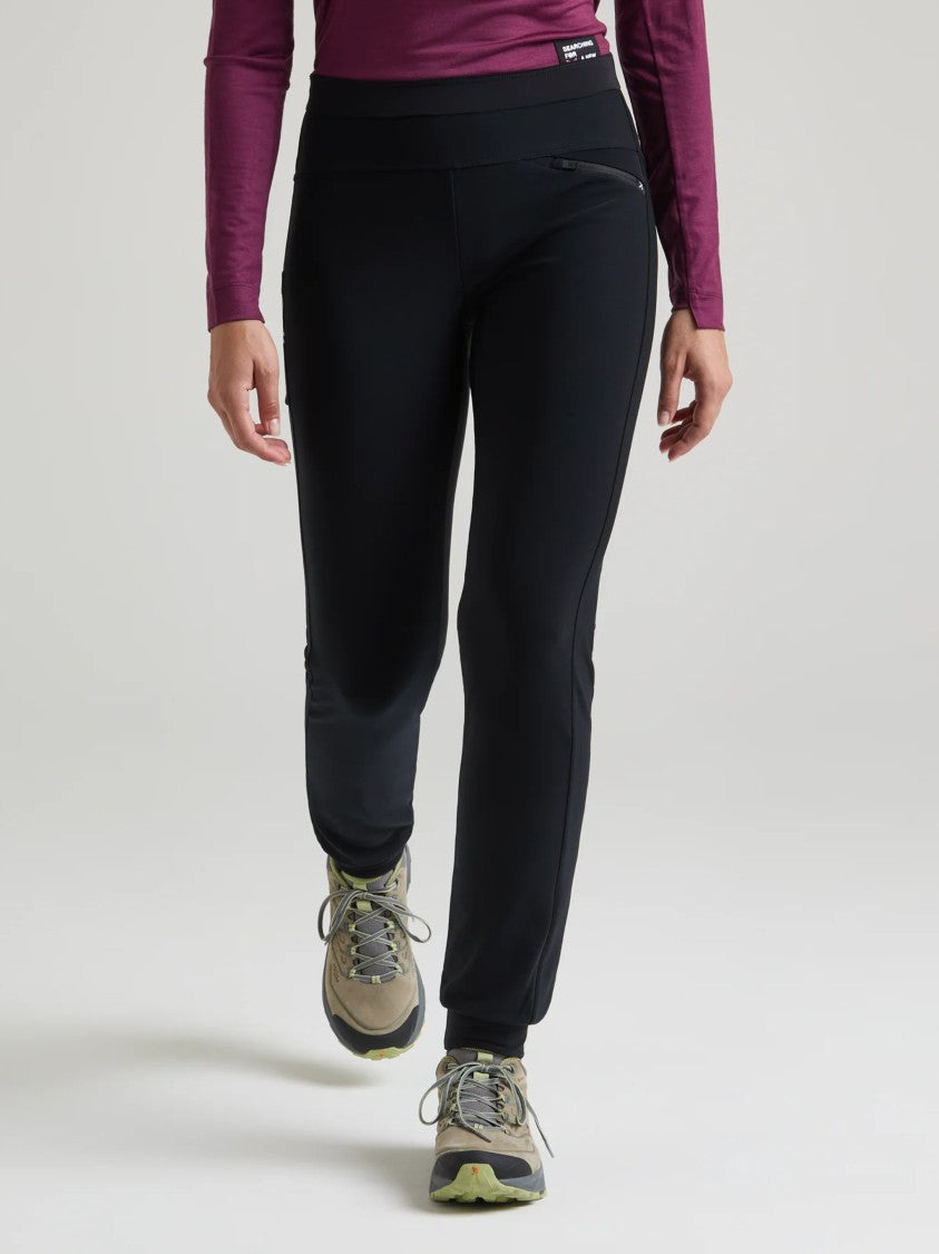 Montura Slim Tapered Winter Pants With High Waistband
