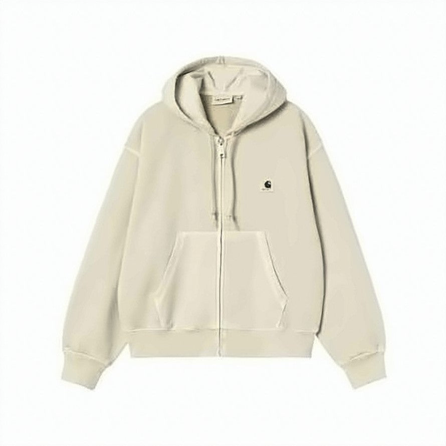 Carhartt Wip Garment-Dyed Relaxed Fit Nelson Hoodie Jacket