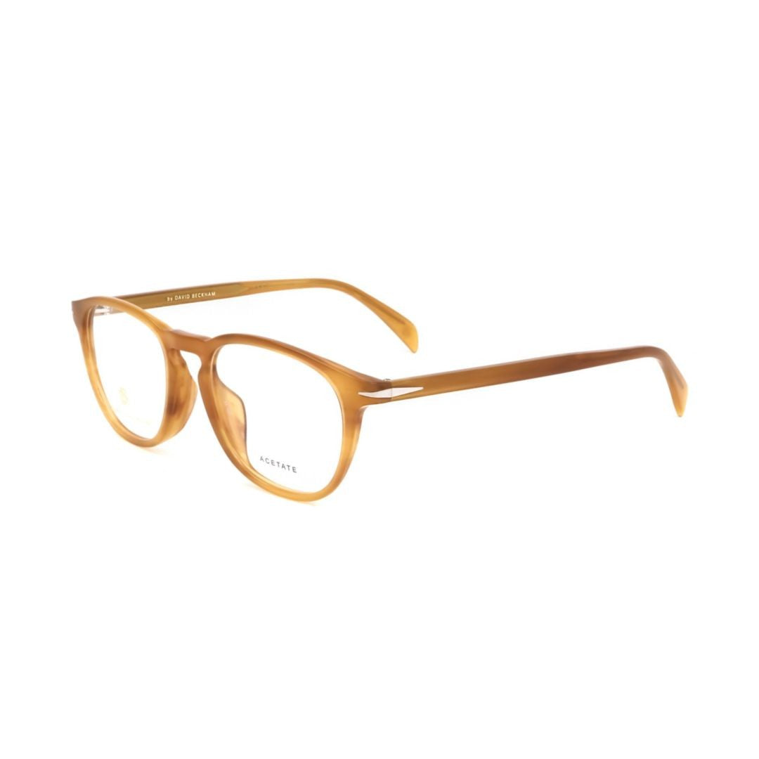 David Beckham Db 1021/F Rounded Rectangular Acetate Eyeglasses