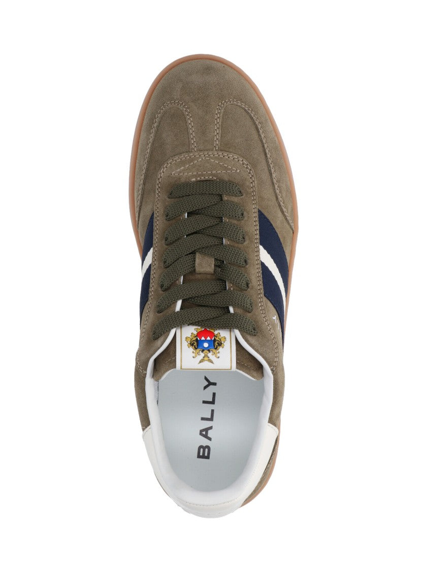 Bally "Retro Crest" Sneakers – Green