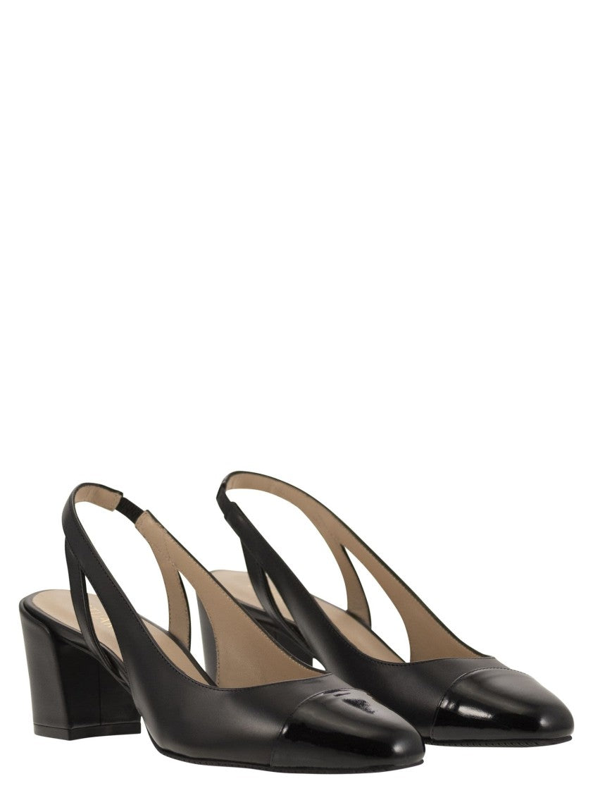 Stuart Weitzman Pointed Pumps With Block Heel