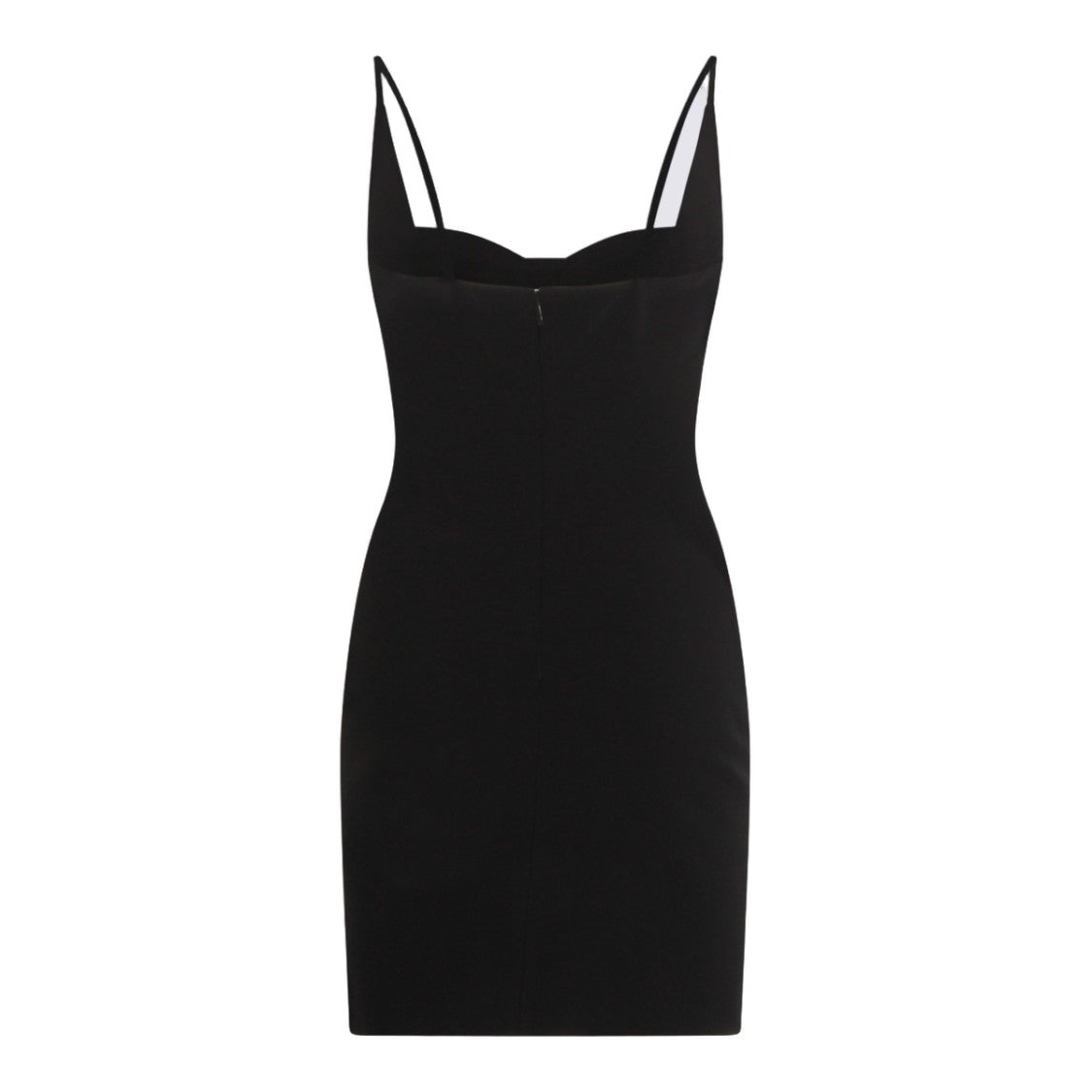 Roberto Cavalli Fitted Leopard Print Panel Mini Dress