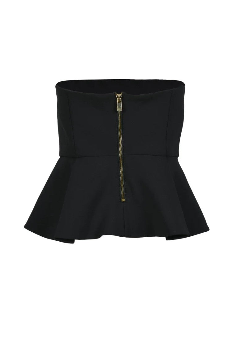 Pinko Basic Stretch Top - Black