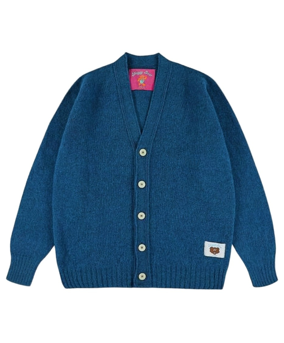 Howlin Wool Cardigan With Deep V-Neck