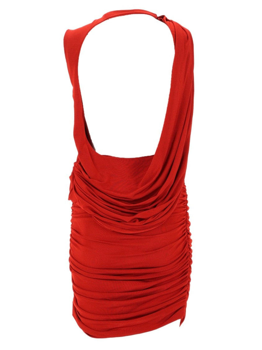 Magda Butrym Fitted Mini Dress Exquisite Draping