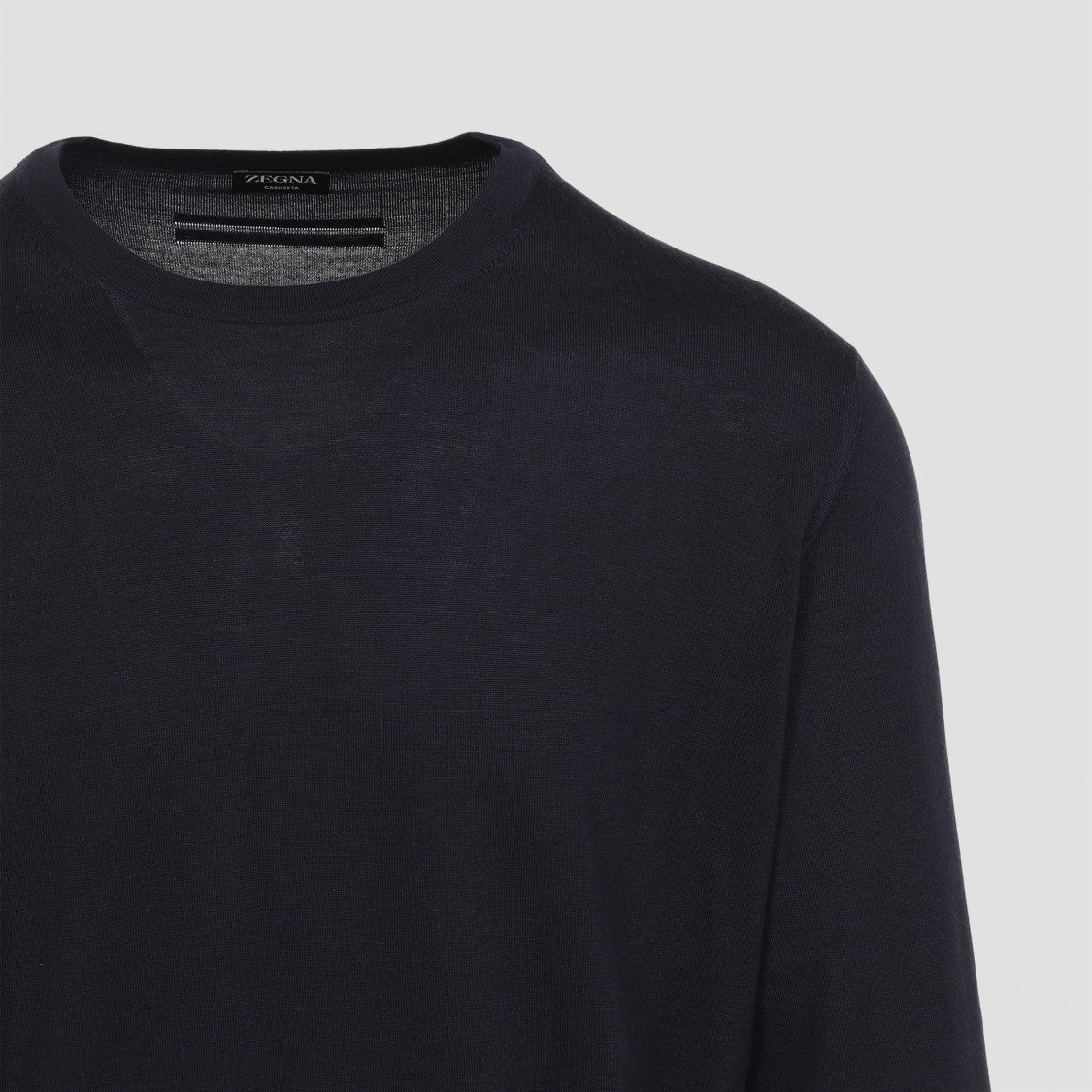 Zegna Cashmere-Silk Blend Sweater With Refined Fit And Design