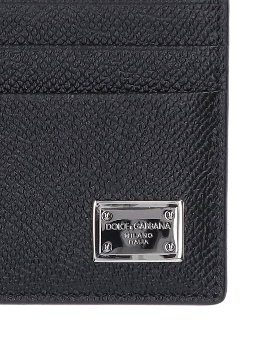 Dolce & Gabbana Logo Cardholder – Black