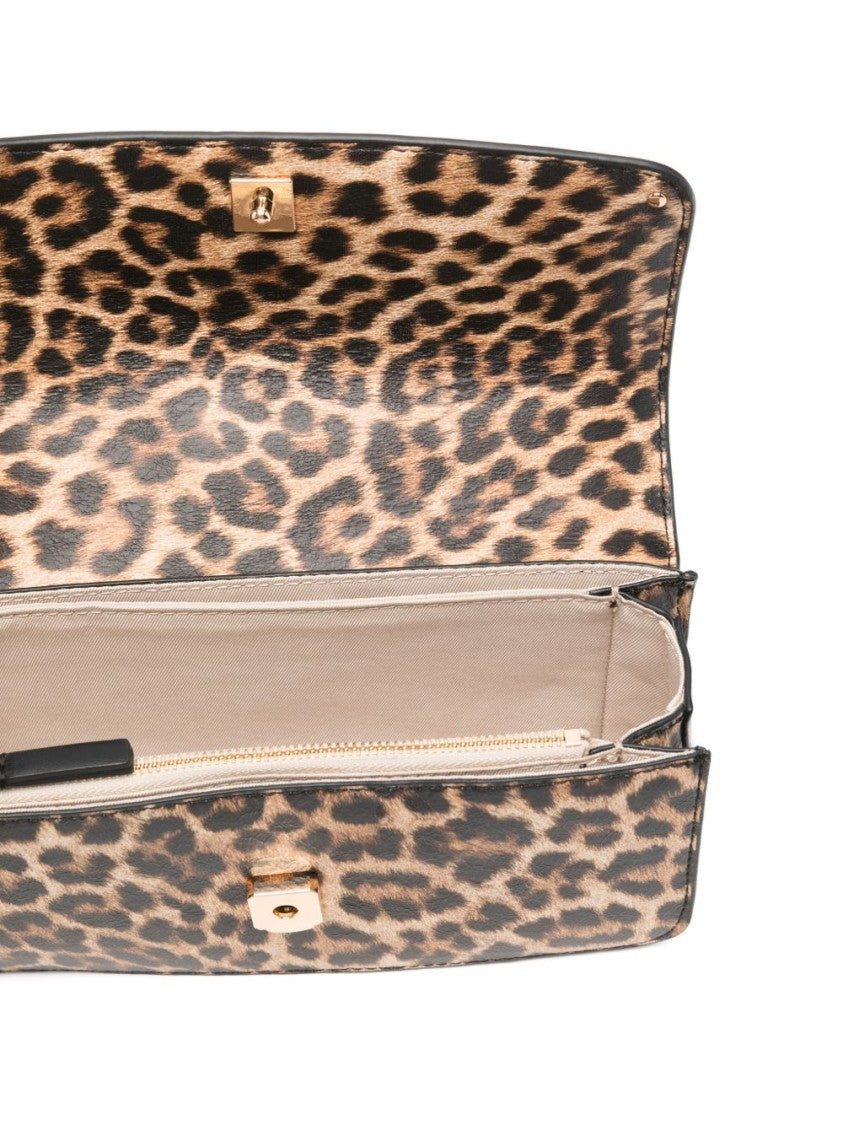 Liu Jo Multicolour Leopard Print Shoulder Bag