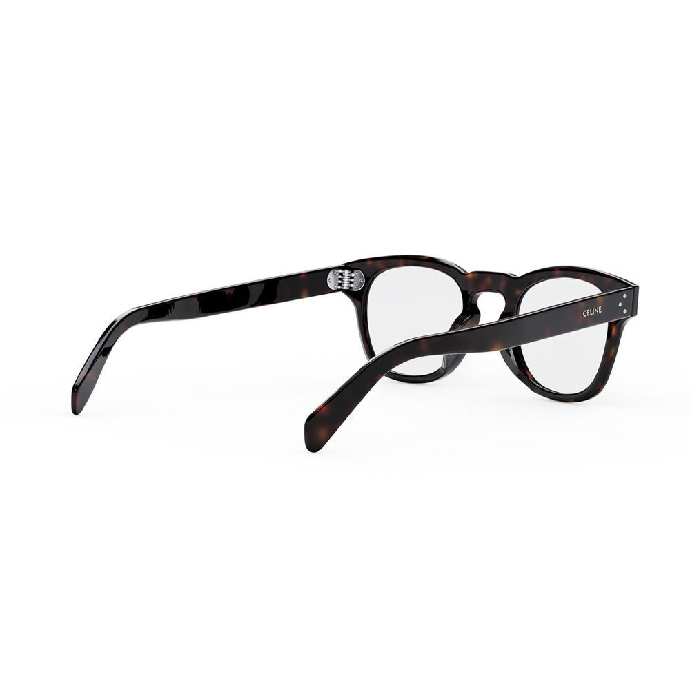 Celine 3 Dots Hd Havana-Pattern Squared Frame Sunglasses