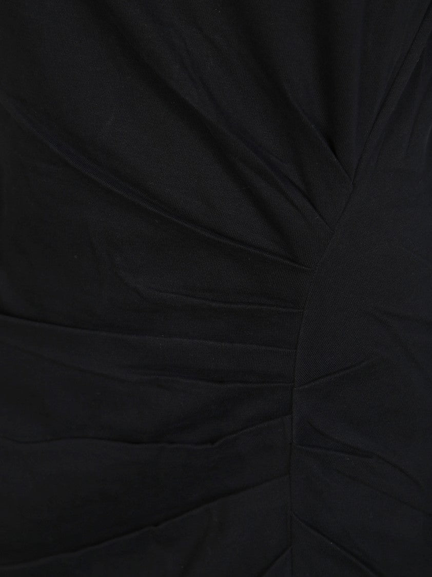 Isabel Marant Étoile Fitted Midi Dress With Structured Cap Sleeves