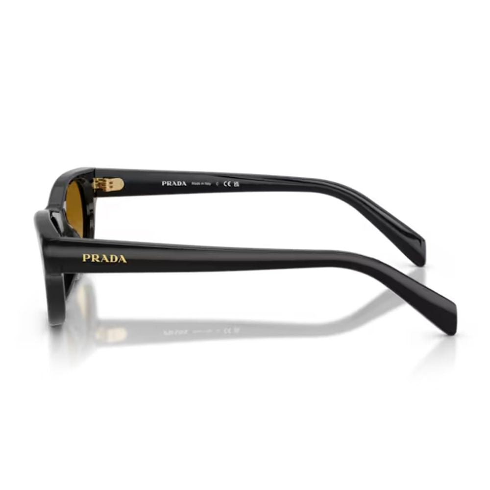 Prada Cat-Eye Sunglasses With Glossy Black Acetate Frame