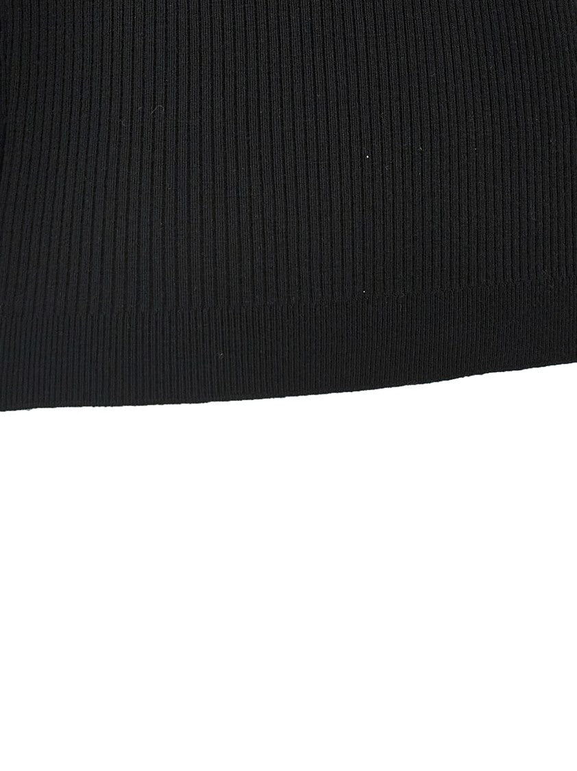 Alessandra Rich Ruffled Round Neck T-Shirt