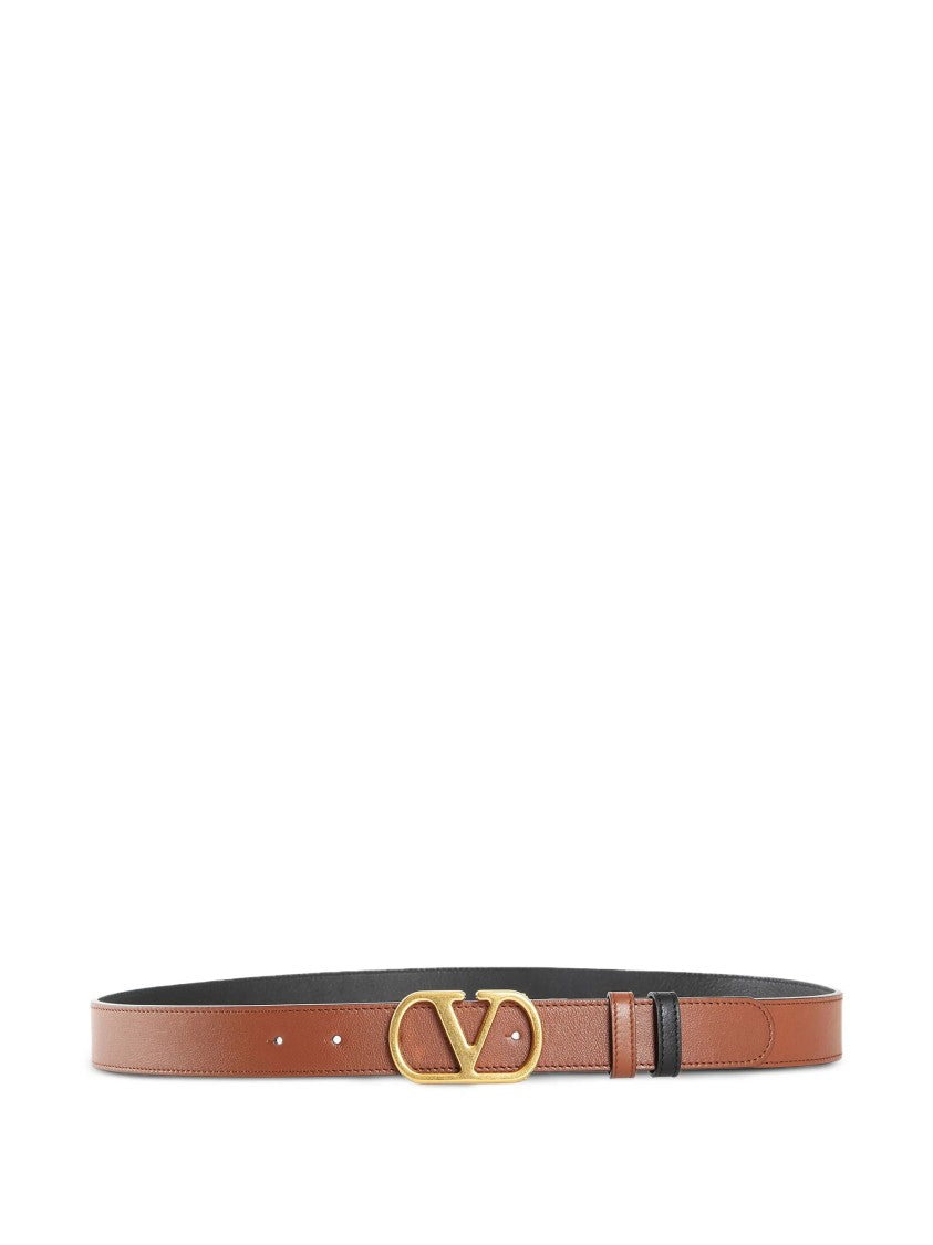 Valentino Brown/Black Belt H. 30 Reversible Belt