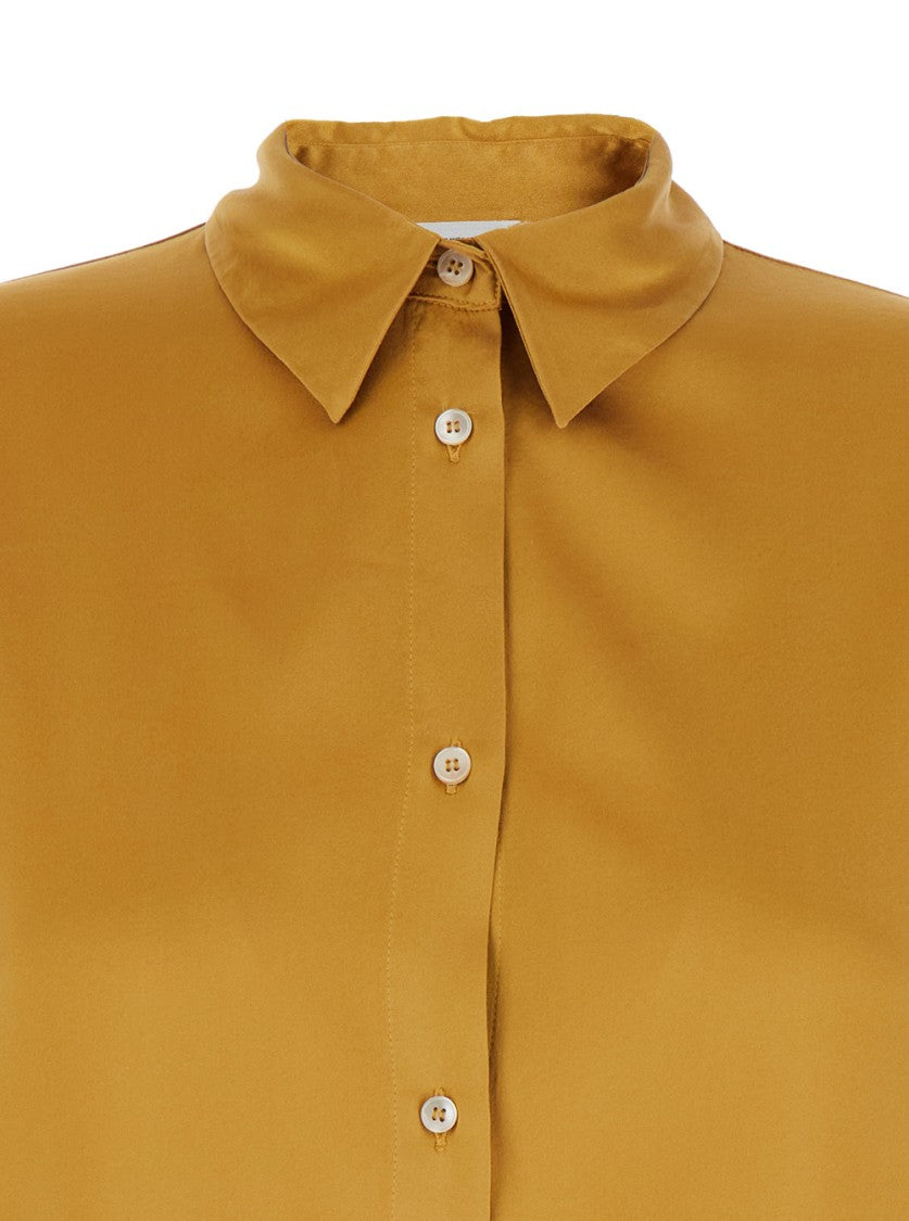 Forte Forte Silk Shirt With Classic Collar
