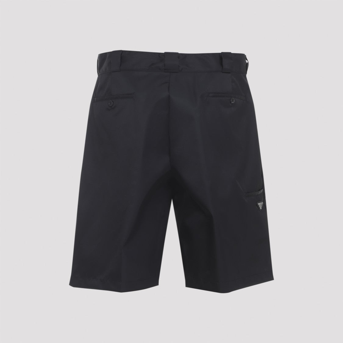 Prada Fit Black Trousers With Smooth Finish
