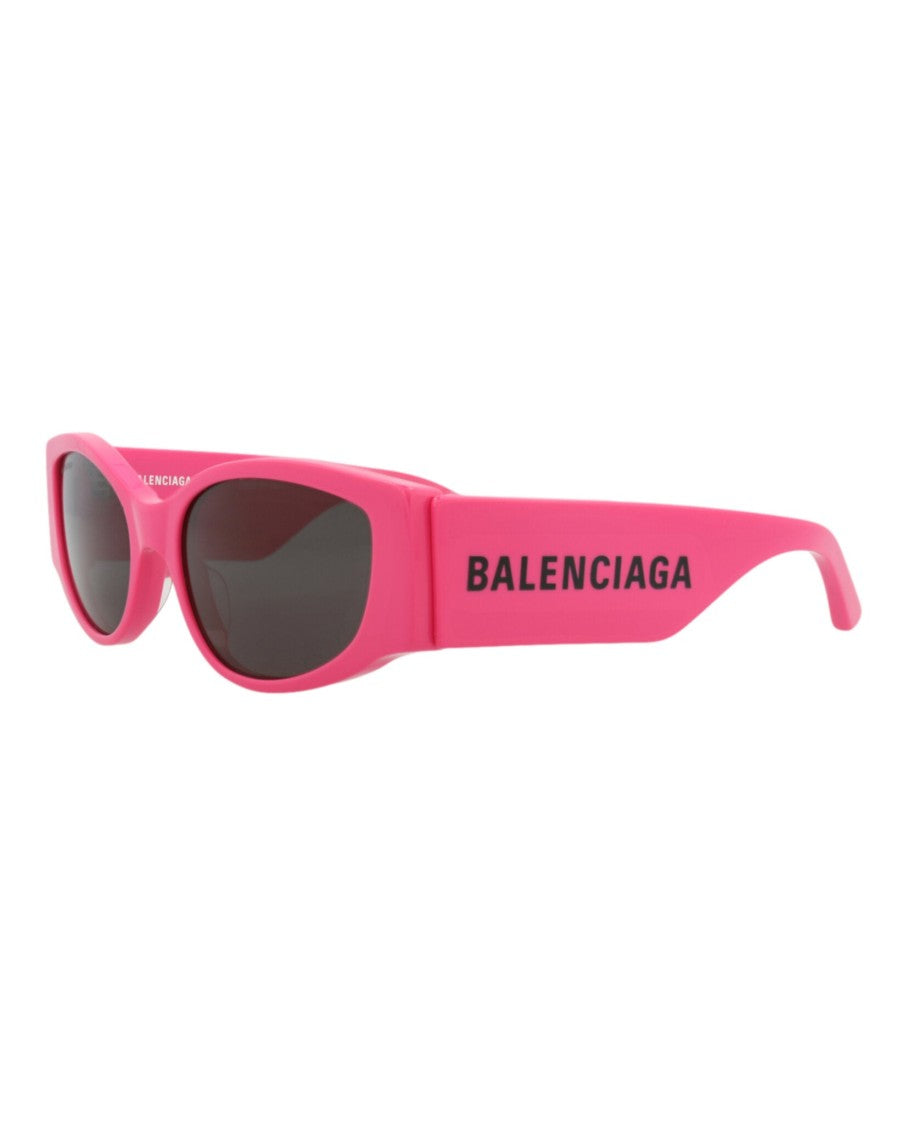 Balenciaga Cat Eye Sunglasses With Recycled Acetate Frame And Bold Design