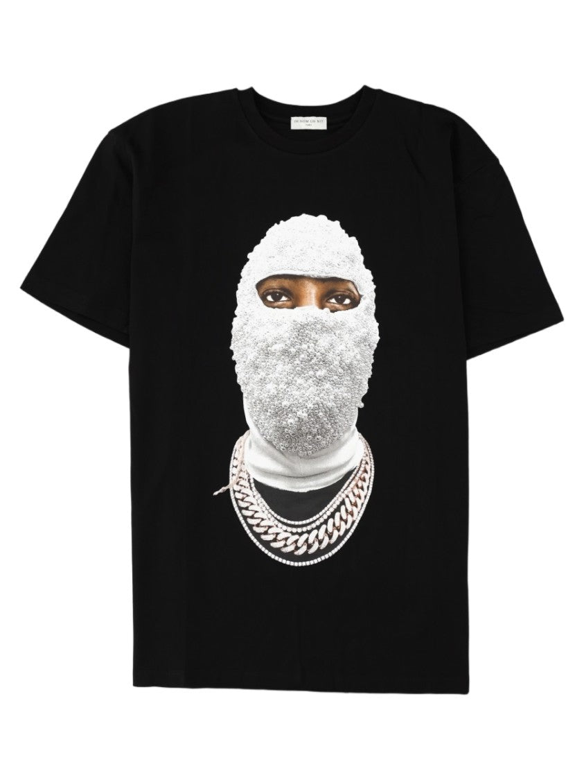 Ih Nom Uh Nit Black Masked Design Graphic T-Shirt