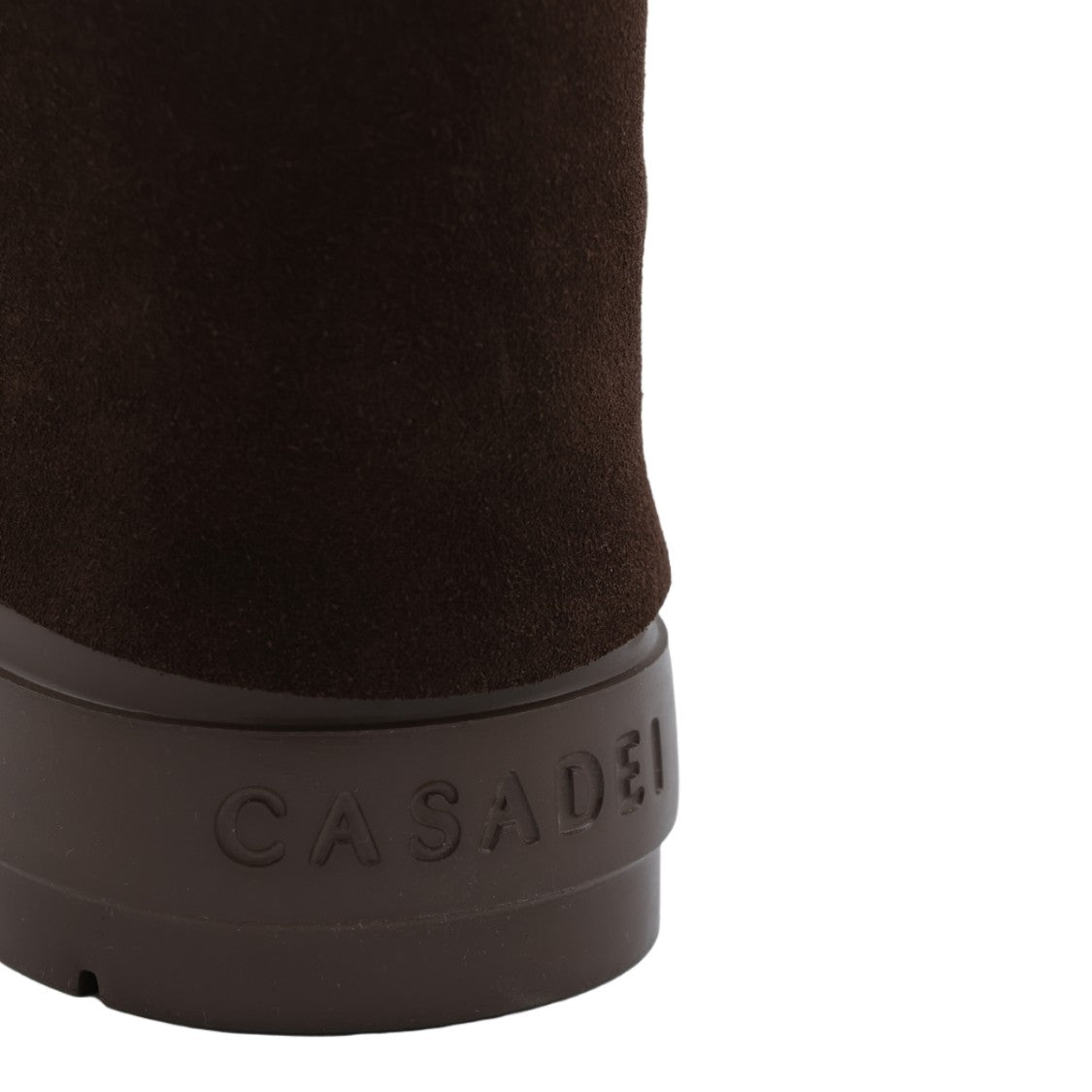 Casadei Mid-Calf Chunky Platform Boots With Suede-Like Finish