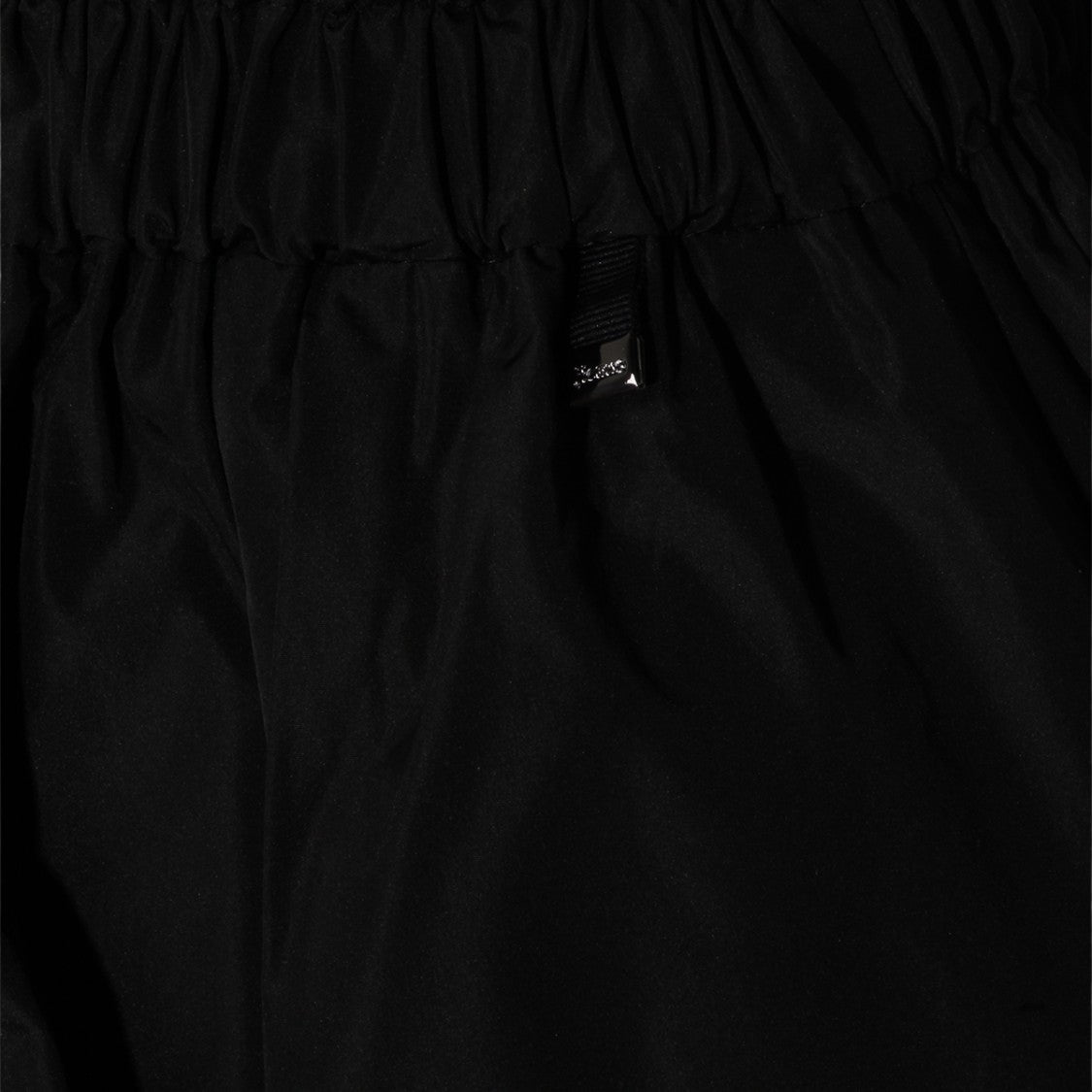 Herno Structured Black Skirt With Timeless Silhouette