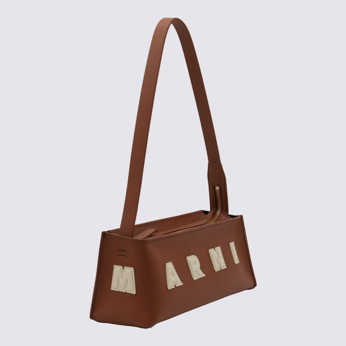 Marni Rectangular Shoulder Bag With Bold Lettering