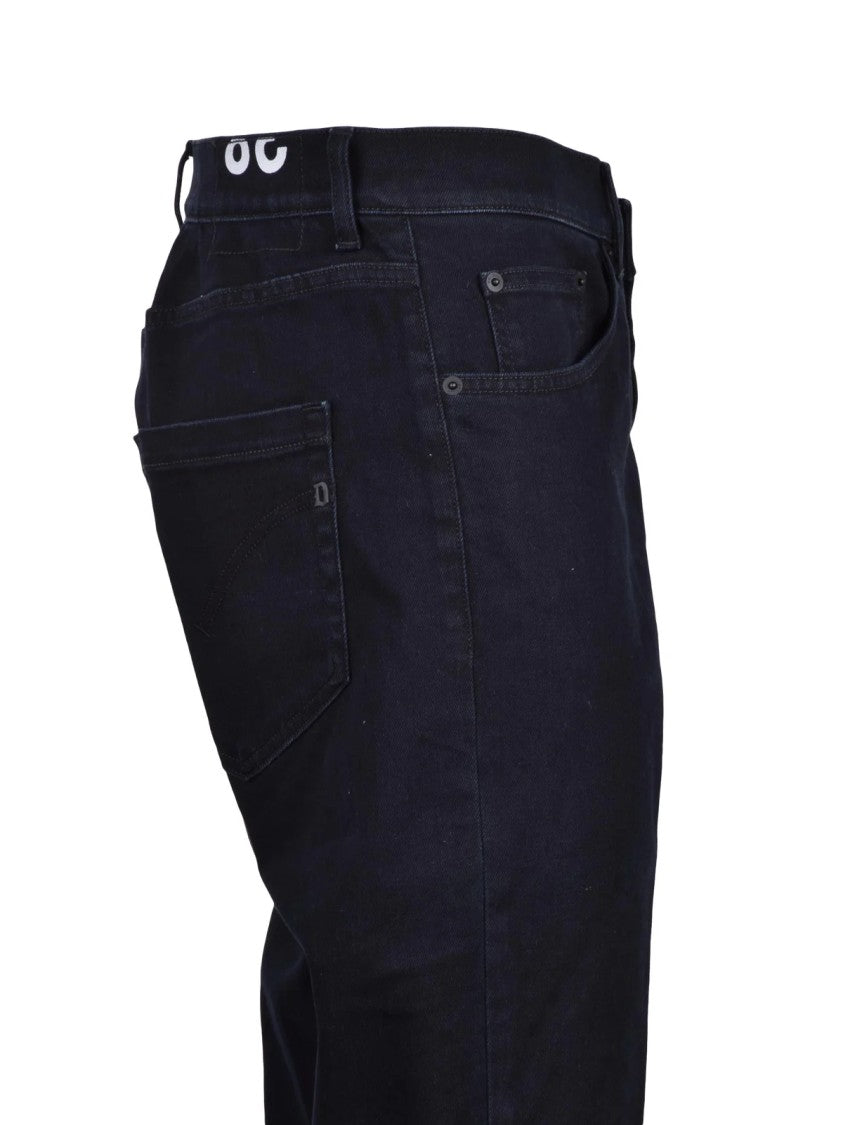 Dondup Blue Mius Slim Fit Cotton Elastomultiester Jeans