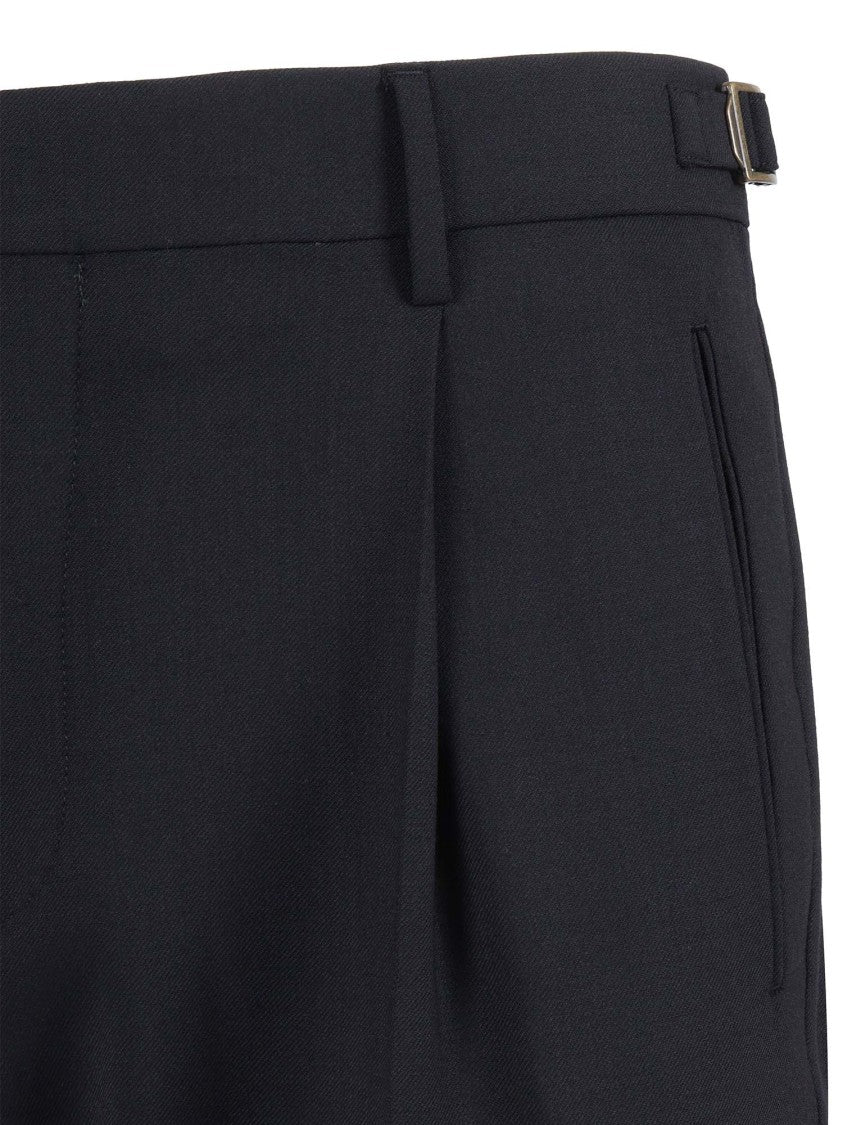Berwich Classic Tailored Trousers With Straight Leg Design