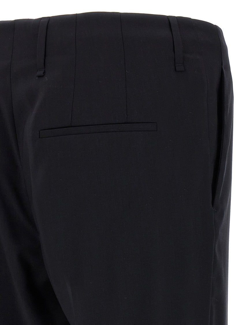 Fendi Lightweight Black Wool Trousers