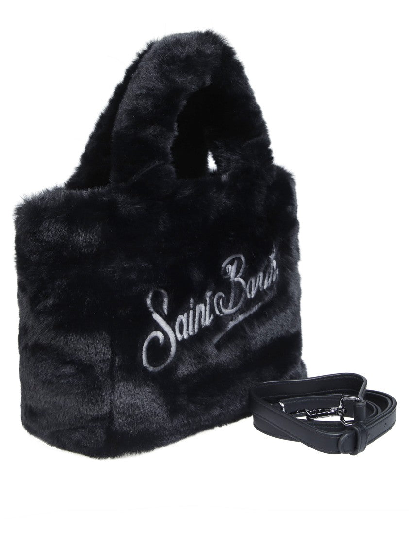 Mc2 Saint Barth Vanity Mini Soft Fur Small Faux Fur Bag