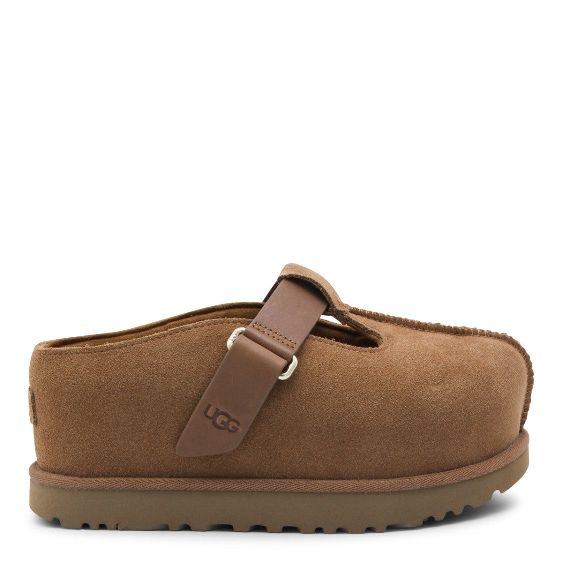 Ugg Closed-Toe Suede Sandals