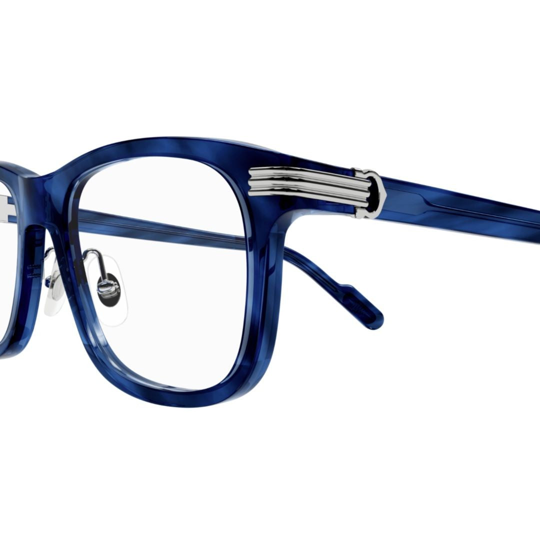 Cartier Ct0313o Rectangular Acetate Eyeglasses