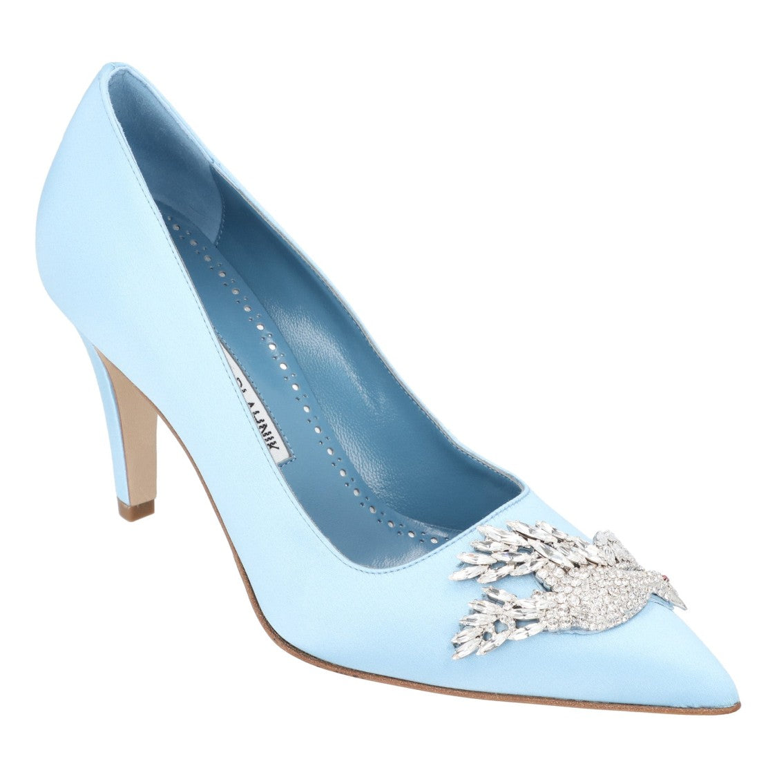 Manolo Blahnik Palos 090 Pump Blue