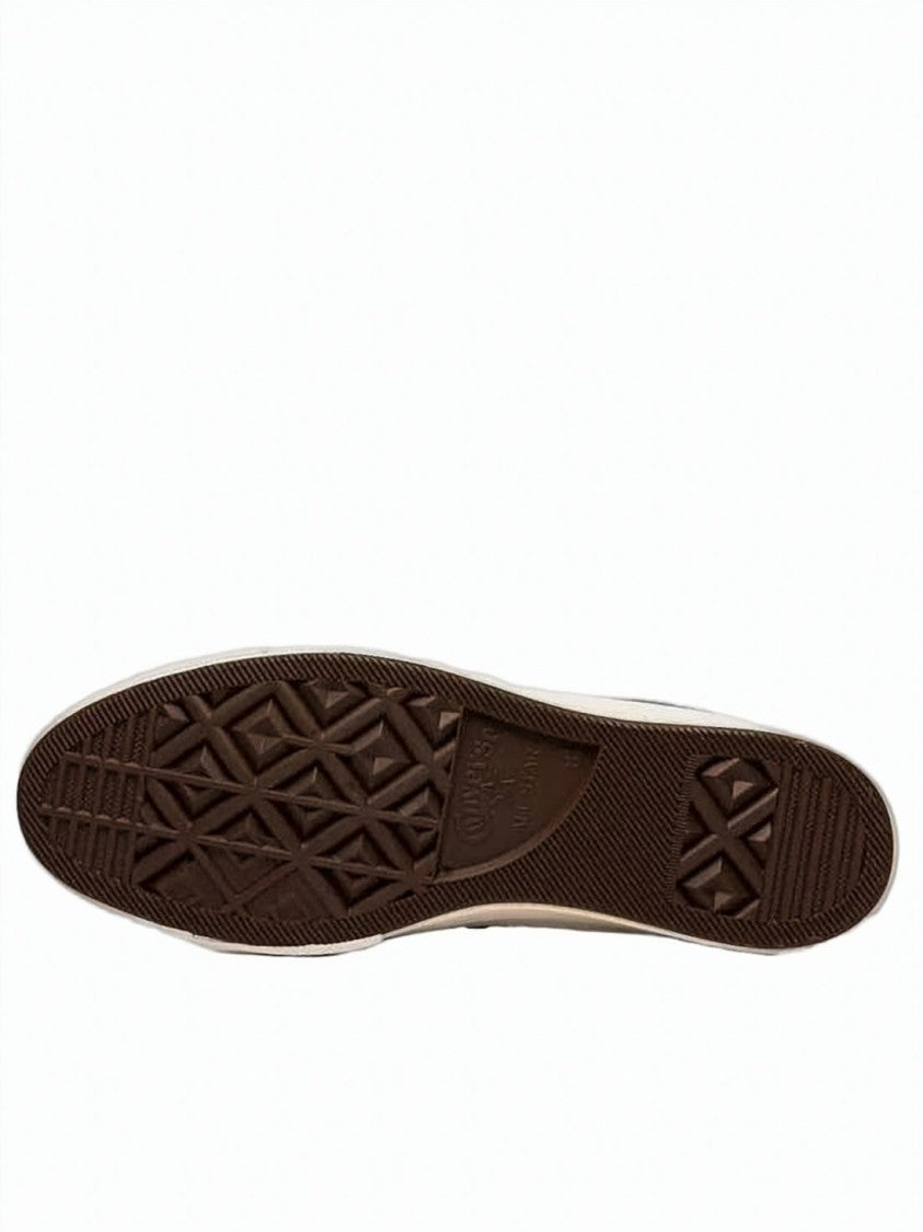 Comme Des Garçons Canvas High-Top Sneakers With Distinctive Heart Graphic