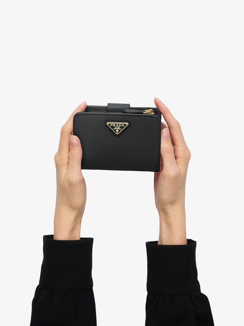 Prada Saffiano Leather Small Wallet