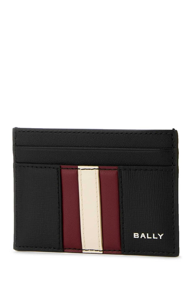 Bally Black Leather Card Holder