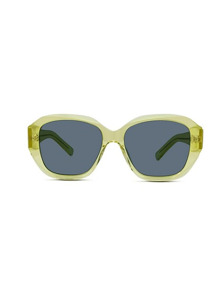 Givenchy Yellow Gv40075i Translucent Rectangular Sunglasses