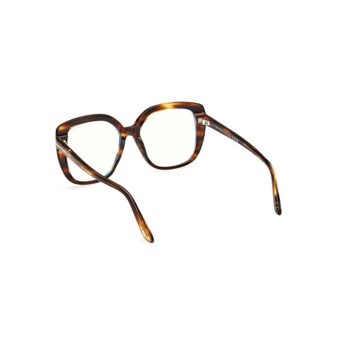 Tom Ford Ft6043-B Oversized Square Frame Eyeglasses