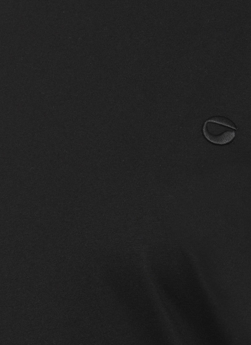 Coperni Black Cut-Out Shoulder T-Shirt
