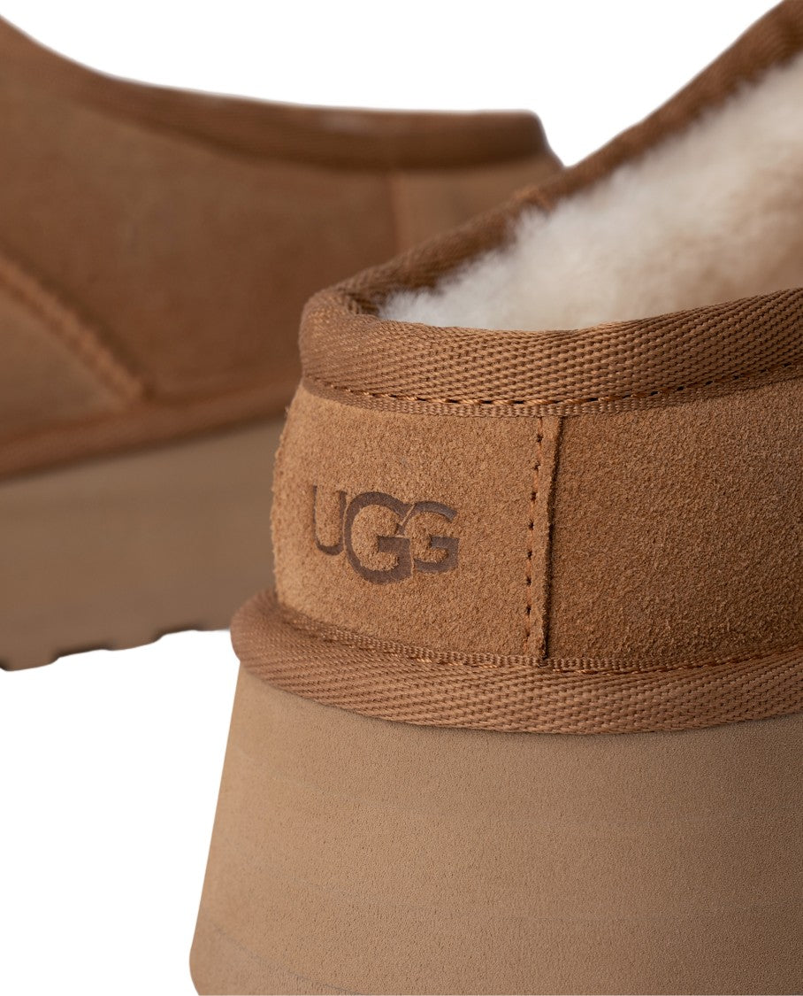 Ugg Mary Jane Platform Slippers With Sheepskin Lining And Uggplush™ Insole