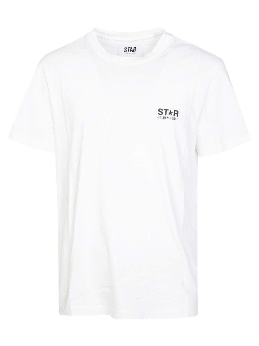 Golden Goose Graphic Print T-Shirt With Iconic Branding