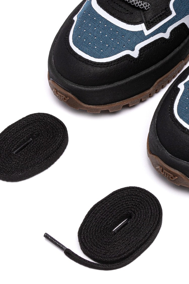 Autry Wildpace Model Cordura And Leather Sneakers