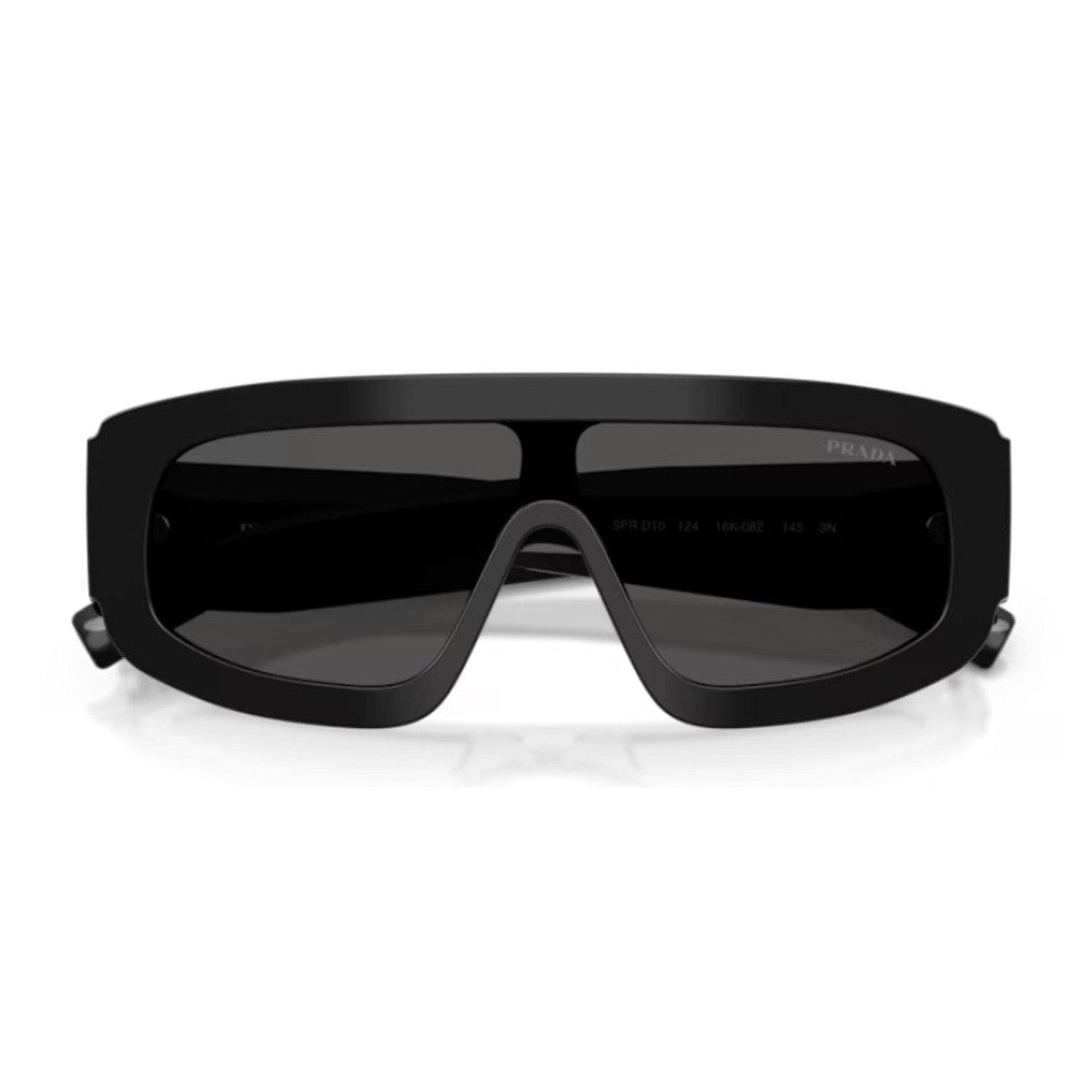 Prada Black Pr D10s Oversized Mask Acetate Sunglasses