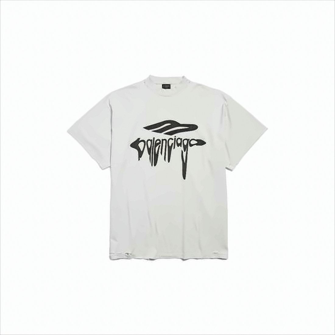 Balenciaga Short-Sleeved T-Shirt With Abstract Graphic Print