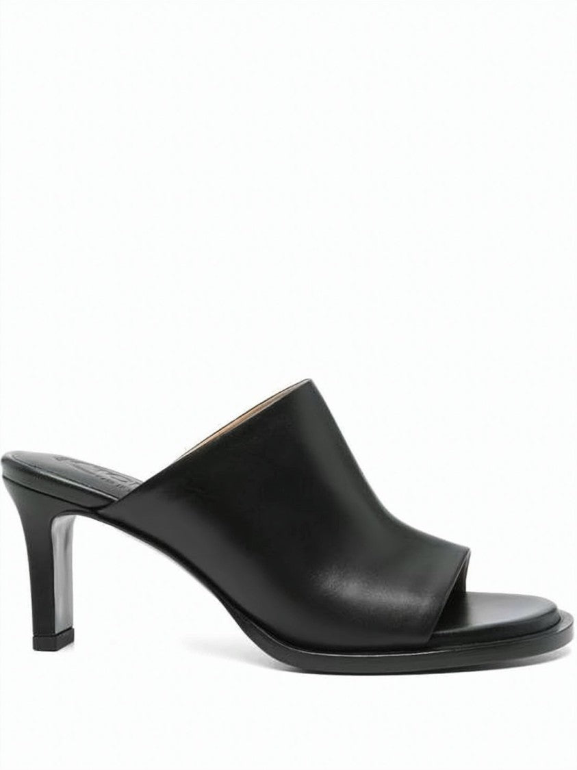 Tod's Open-Toe Mid-Height Block Heel Mules
