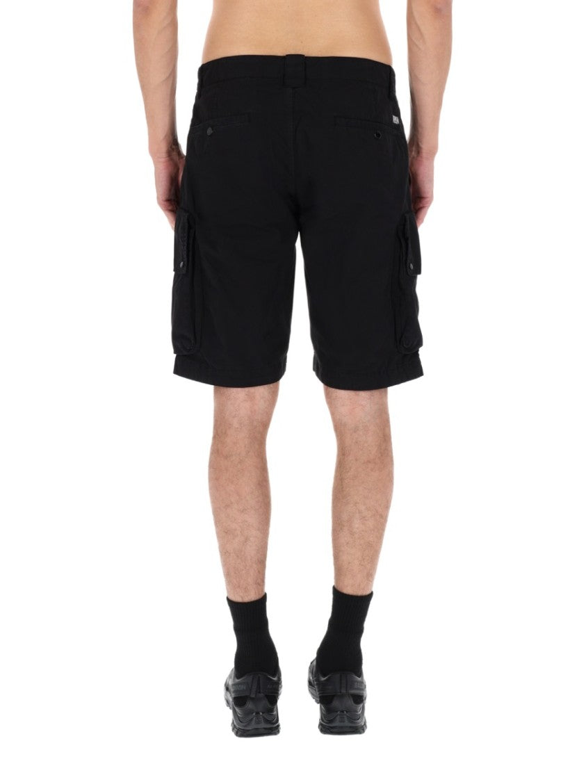 C.P. Company Neutral Regular Fit Cargo Flap Shorts