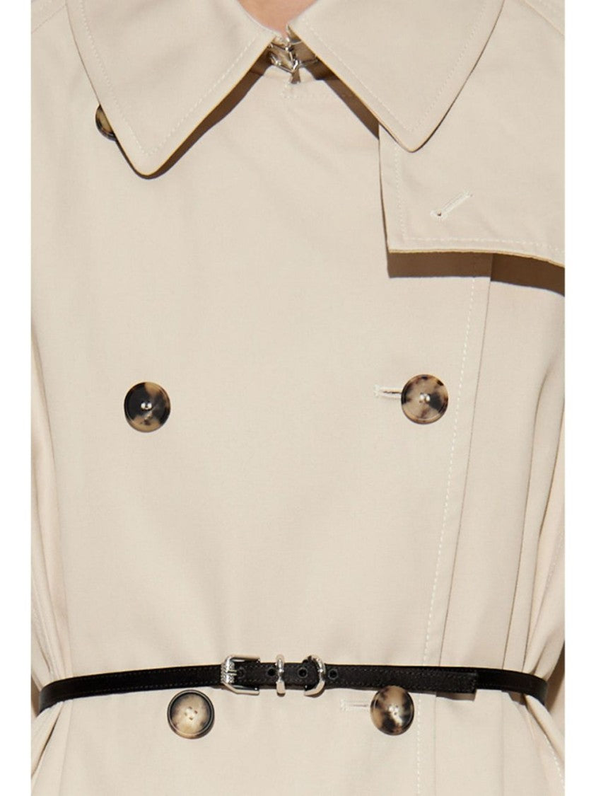 Givenchy Beige Double-Breasted Trench Coat