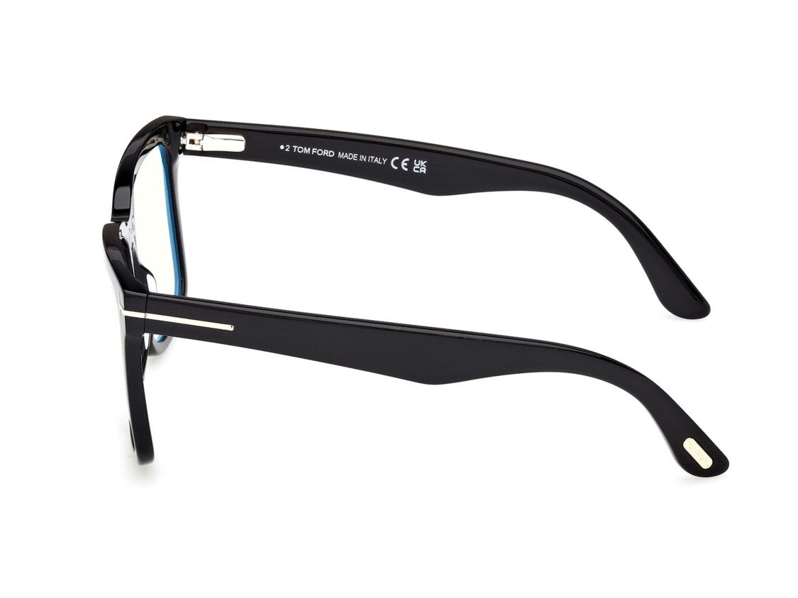 Tom Ford Ft6069-B T-Shaped Metal Detail Oversized Square Sunglasses